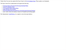 Tablet Screenshot of farrer.csu.edu.au