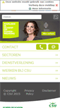 Mobile Screenshot of csu.nl