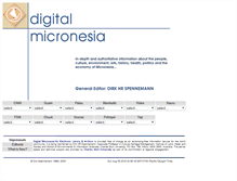 Tablet Screenshot of micronesia.csu.edu.au